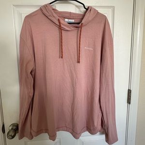 Pink Columbia Hooded Pullover